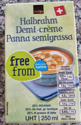 Halbrahm (free from)