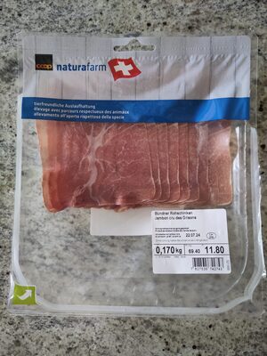 Jambon cru des Grisons