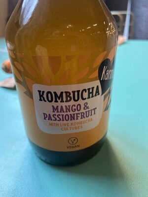 Kombucha Mango & Passionfruit front packaging