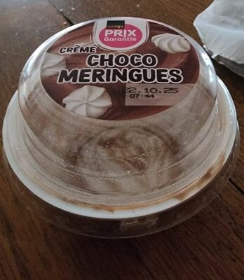 Crème choco meringue