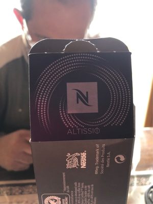 Nespresso front packaging
