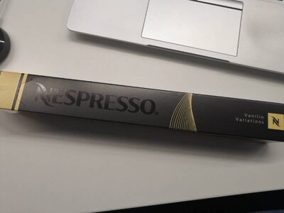 Camilo variations Nespresso front packaging