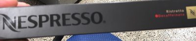 Nespresso ristretto decafeine