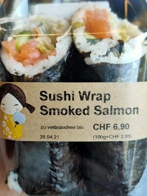 Sushi Wrap smocked salmon