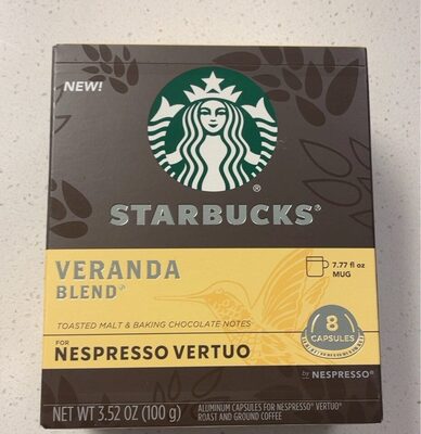 Veranda Blend Nespresso Vertuo