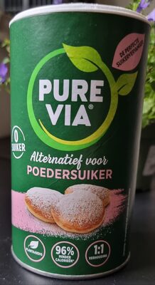 Alternatief voor poedersuiker