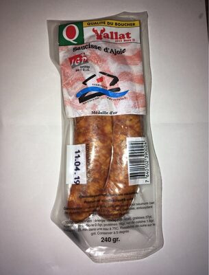 Saucisse d'ajoie front packaging