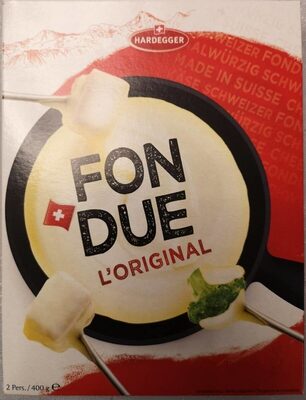 Hardegger Fondue L'original front packaging