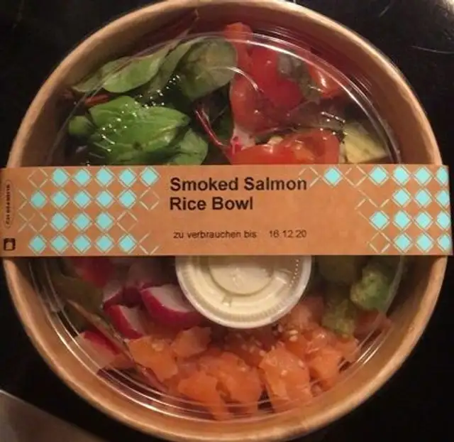 Smoked Salmon Rice Bowl