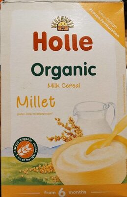 Milk cereal millet