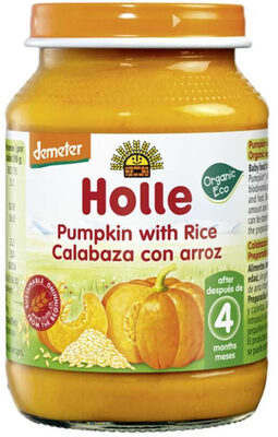 Calabaza con arroz