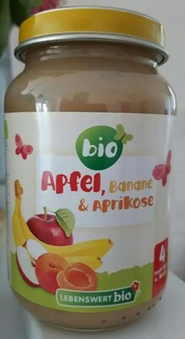 Apfel, Banane & Aprikose