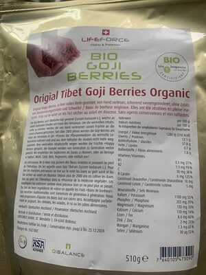 Original Tíbet Goji Berries Organic