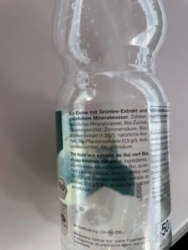 Flauder ingredients label