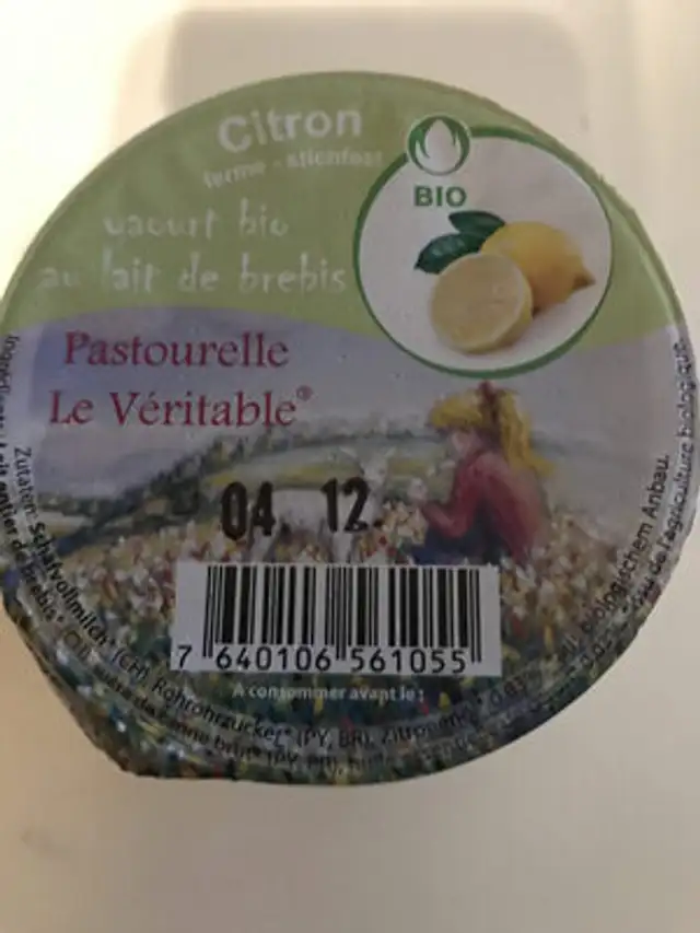 Pastourelle Yaourt bio au lait de brebis