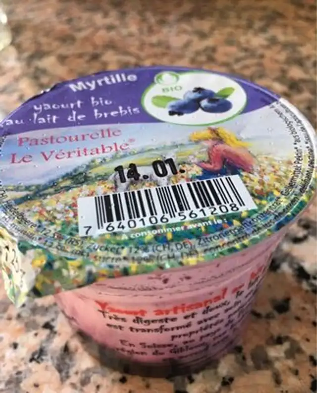 Pastourelle yaourt nutrition facts table