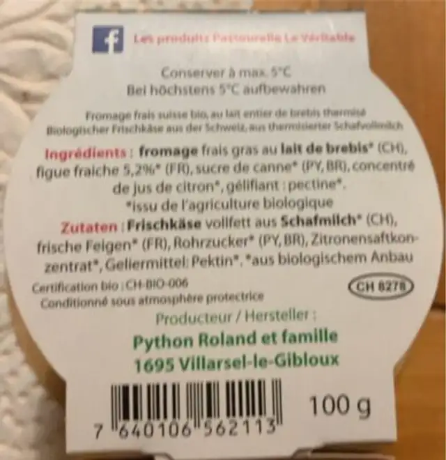 Le pastoufrais