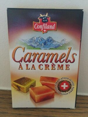 Caramels à la crème front packaging