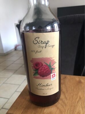 Sirop de framboise