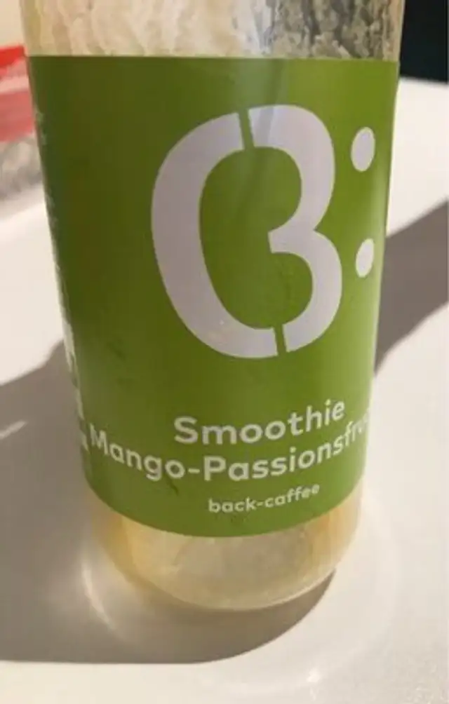 Smoothie mango-passionsfrut