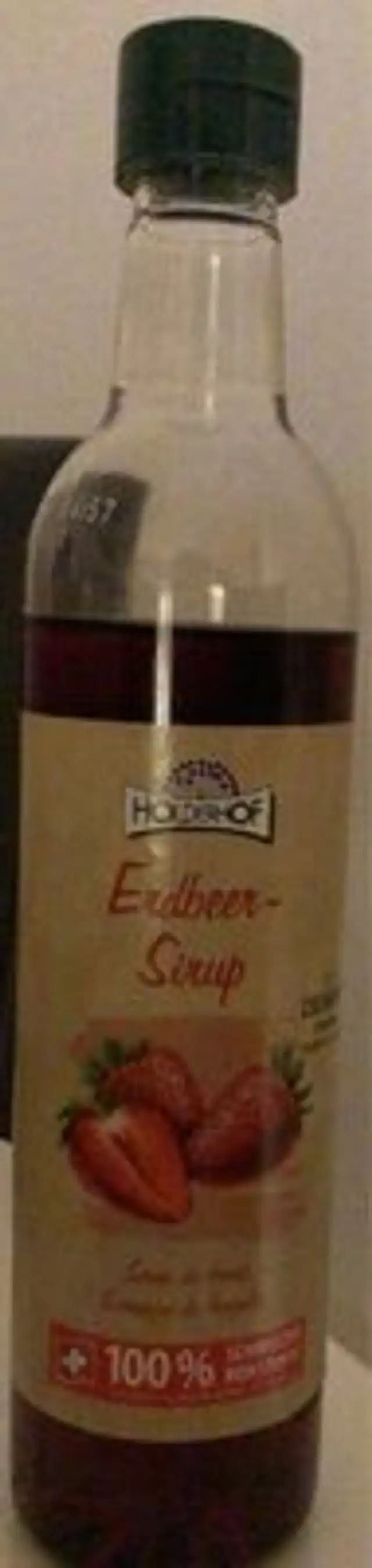 Erdbeer-sirup