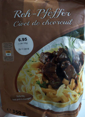 Civet de chevreuil