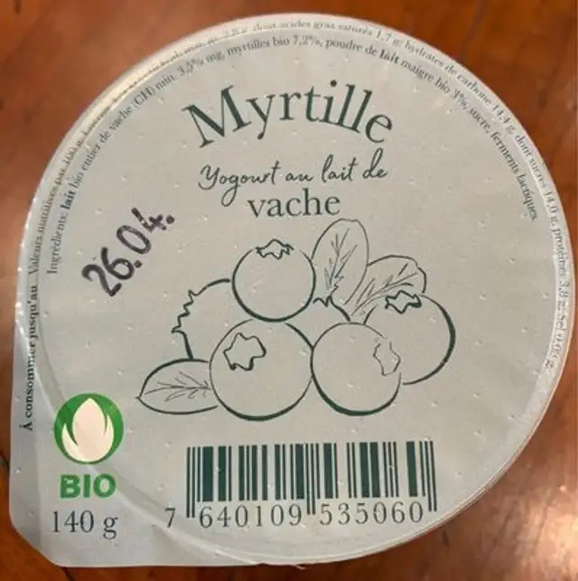 Yogourt sapalet nutrition facts table
