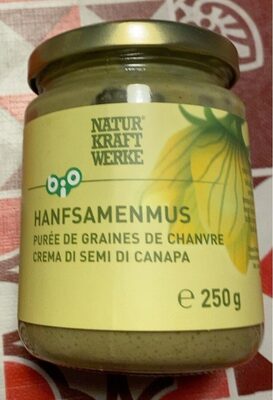 Purée de graines de chanvre