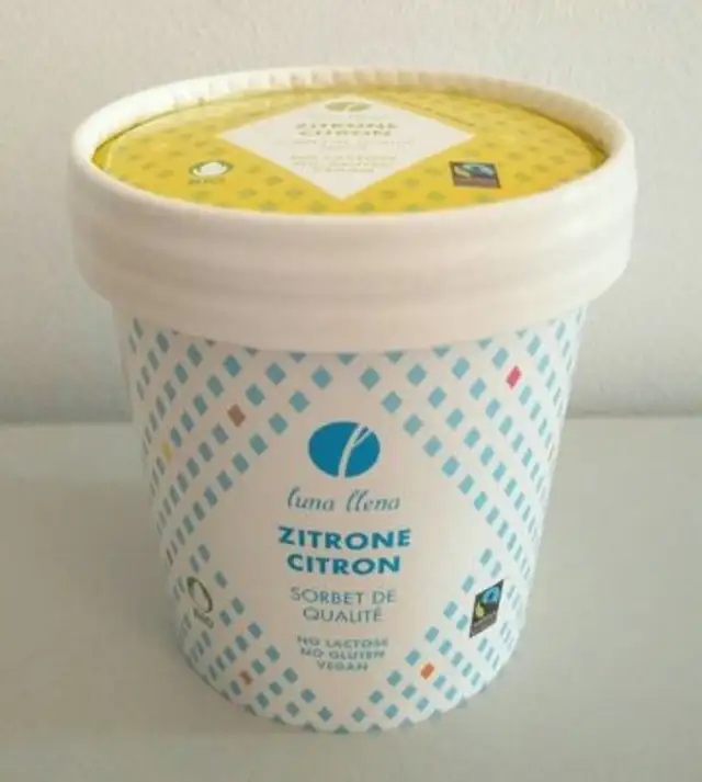 Sorbet de qualité