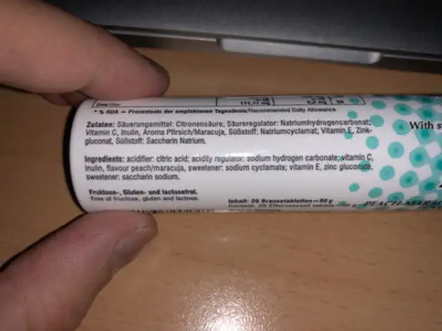 Unknown ingredients label