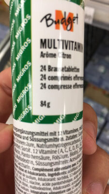 Multivitamin Arôme citron