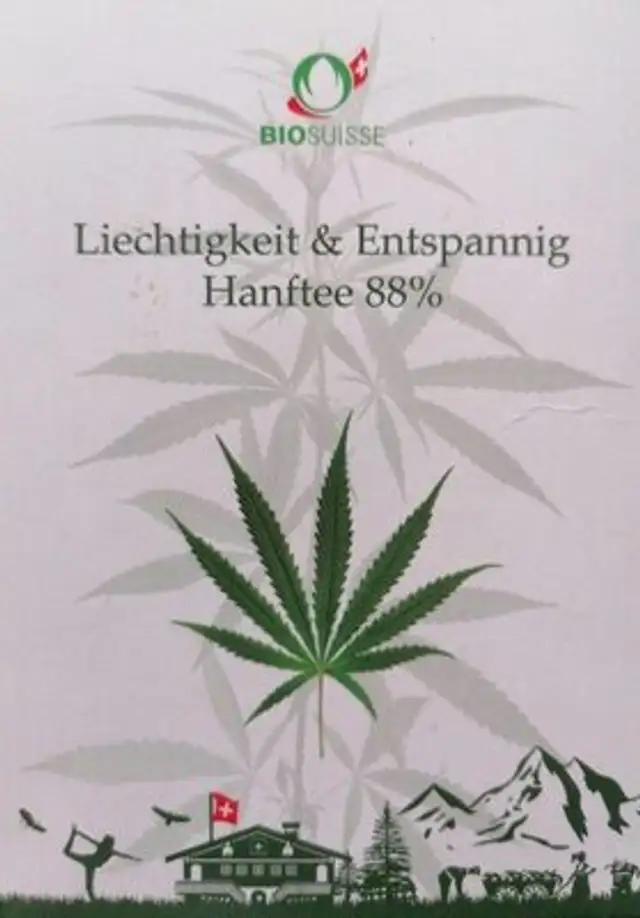 Liechtigkeit & Entspannig Hanftee 88%