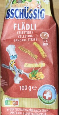 Flädli front packaging