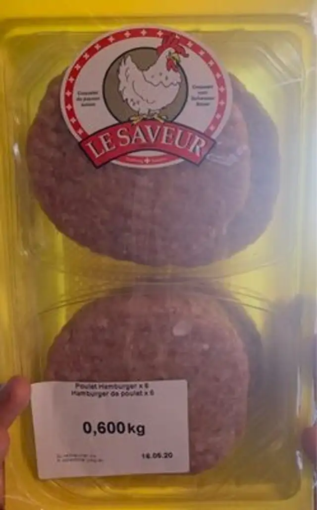 Hamburger de poulet