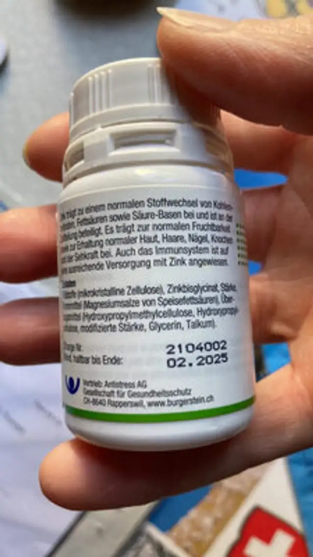 Unknown ingredients label