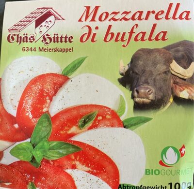 Mozzarella di bufala front packaging