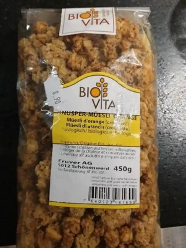 Knusper Müesli orange