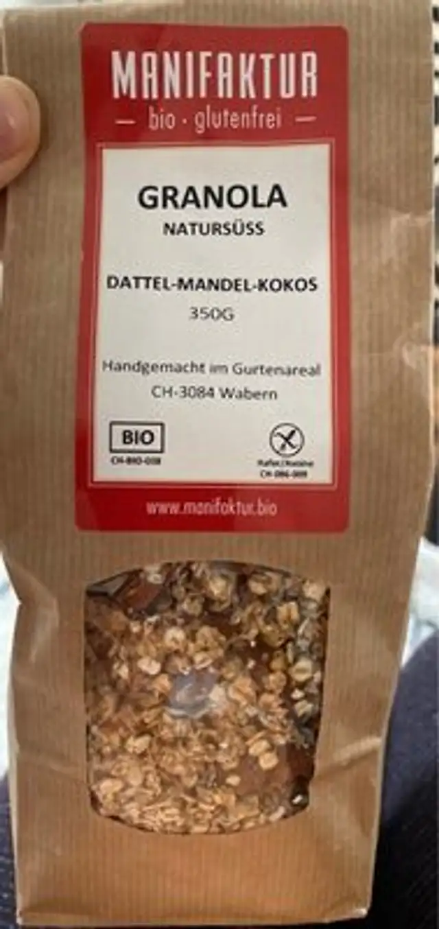 Granola Natursüss Dattel-Mandel-Kokos