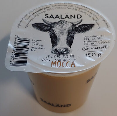 Yogourt Mocca front packaging