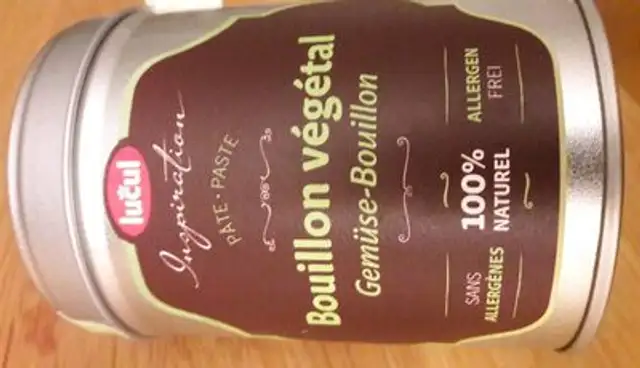 Bouillon végétal