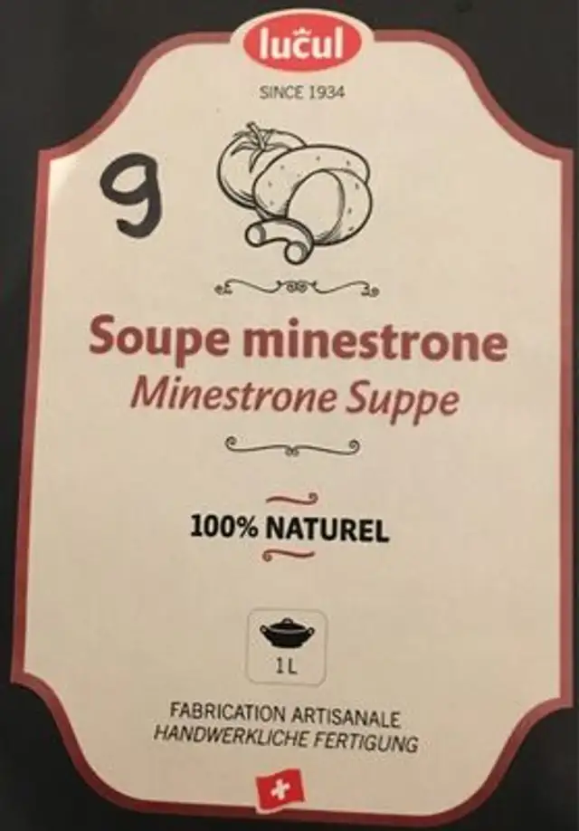 Soupe minestrone