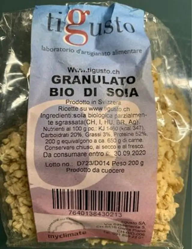 Granulato Bio di Soia