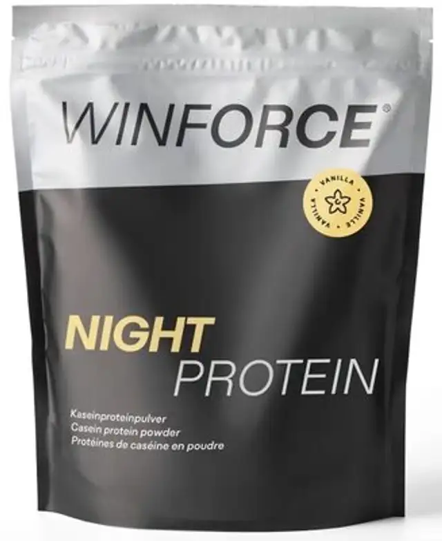 Night protein ingredients label