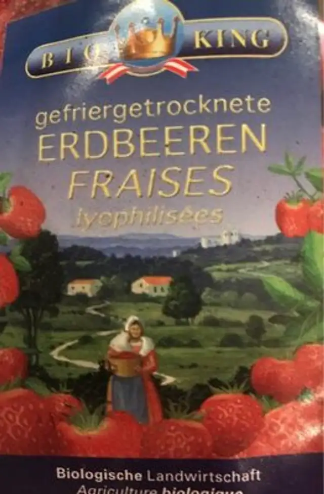 Fraises sechée