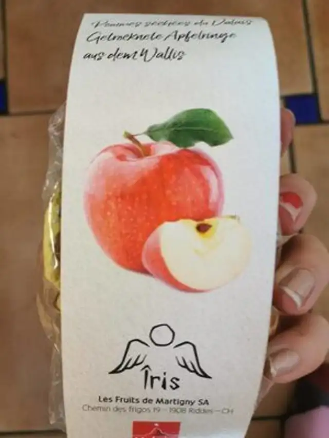 Pomme séchées