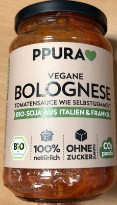 Bolognese Vegan front packaging