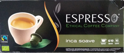 Expresso Ethical Coffee Company inca soave