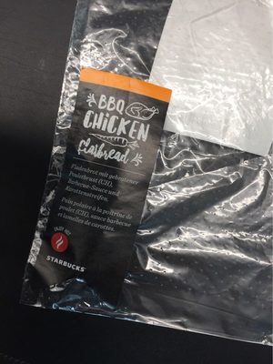 Pain plat poulet barbecue front packaging