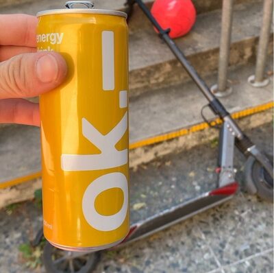 Energy drink mango OK
