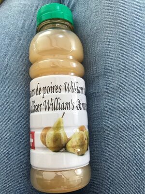Nectar de poires william's du valais
